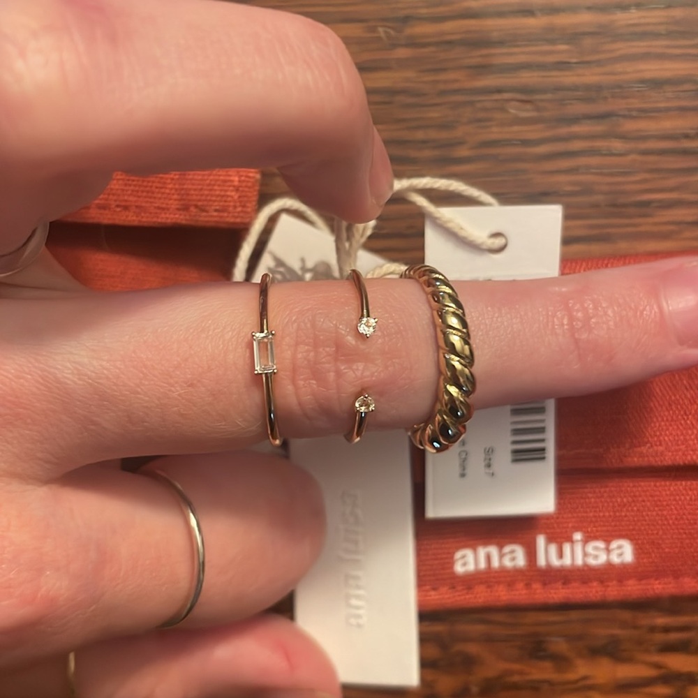 Gold filled rings